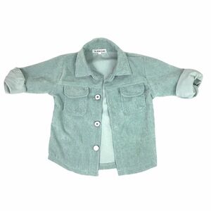 Kids Corduroy Jacket - Mint Green